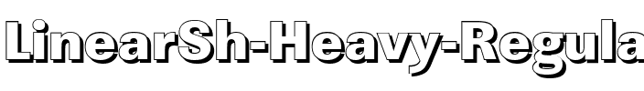 LinearSh-Heavy Regular.ttf