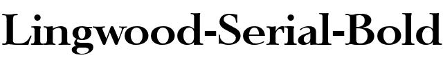 Lingwood-Serial Bold.ttf
