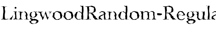 LingwoodRandom Regular.ttf