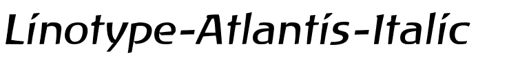 LTAtlantis Italic.ttf