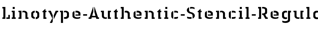 LTAuthenticStencil Regular.ttf
