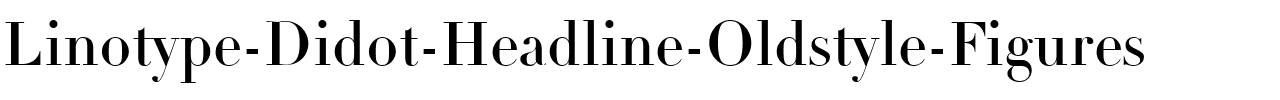 Linotype Didot Regular.ttf