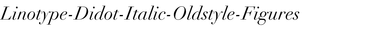 Linotype Didot Italic.ttf