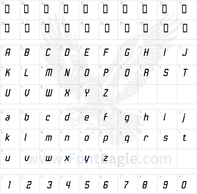 Linotype-Kaliber-Italic