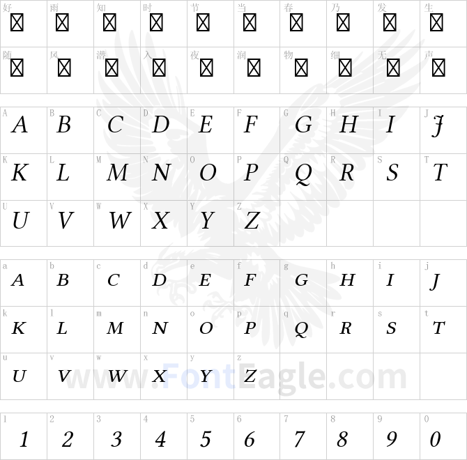 Linux-Libertine-Capitals-Italic