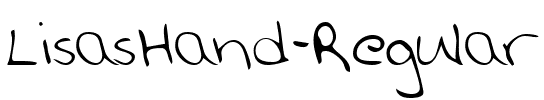 LisasHand Regular.ttf