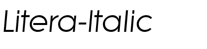 Litera Italic.ttf