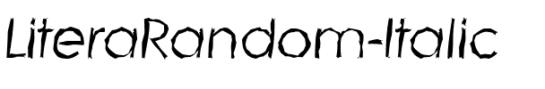 LiteraRandom Italic.ttf