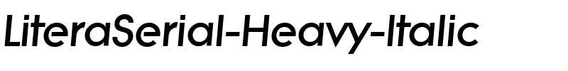 LiteraSerial-Heavy Italic.ttf