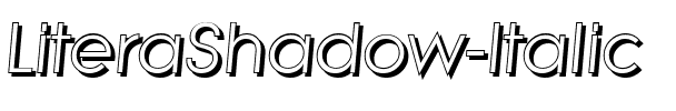 LiteraShadow Italic.ttf