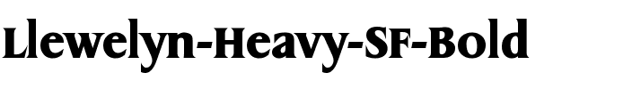 Llewelyn Heavy SF Bold.ttf