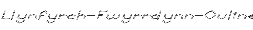 Llynfyrch Fwyrrdynn Ouline Regular.ttf