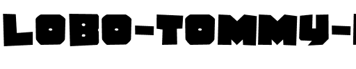 Lobo Tommy Rough Regular.ttf