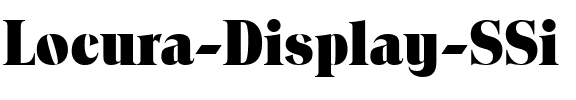 Locura Display SSi Regular.ttf