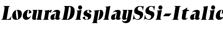 LocuraDisplaySSi Italic.ttf