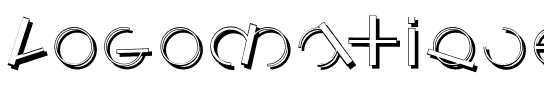 LogomatiqueShadow Regular.ttf