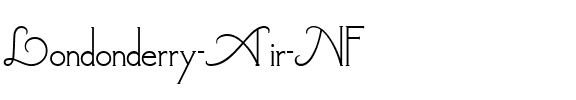 Londonderry Air NF Regular.ttf