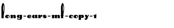 Long Ears MF Regular.ttf