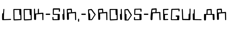 Look Sir, Droids Regular.ttf