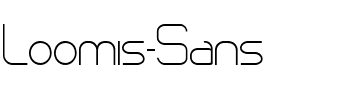 Loomis Sans Regular.ttf