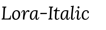 Lora Italic.ttf