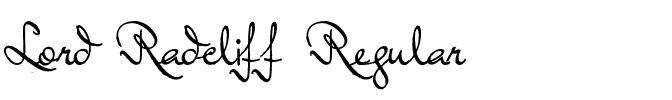 Lord Radcliff Regular.otf