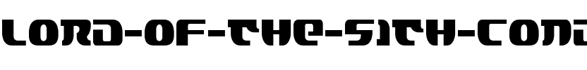 Lord of the Sith Condensed Condensed.ttf