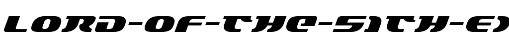Lord of the Sith Expanded Italic Expanded Italic.ttf