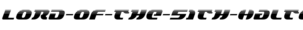 Lord of the Sith Haltone Italic Italic.ttf