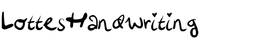 LottesHandwriting Medium.ttf