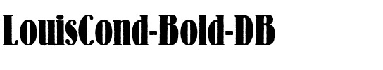 LouisCond DB Bold.ttf