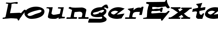 LoungerExtended Oblique.ttf