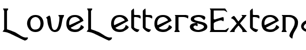 LoveLettersExtended Regular.ttf