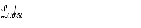Lovebird Normal.ttf