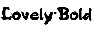 Lovely Bold.ttf