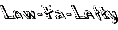 Low Ea Lefty Regular.ttf