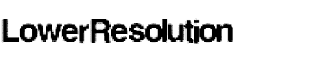 LowerResolution Regular.ttf
