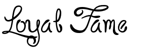 Loyal Fame Normal.ttf