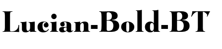 Lucian BT Bold.ttf