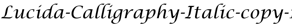 Lucida Calligraphy Italic.ttf