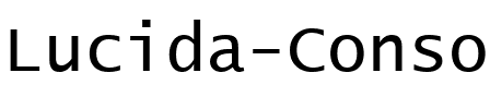 Lucida Console Normal.ttf