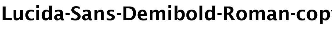 Lucida Sans Demibold Roman.ttf