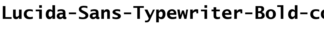 Lucida Sans Typewriter Gras.ttf