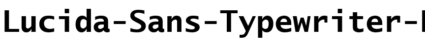 Lucida Sans Typewriter Gras.ttf