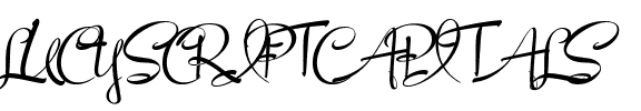 LucyScriptCapitals Regular.ttf
