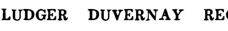 Ludger Duvernay Regular.ttf