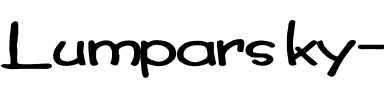 Lumparsky Ex Regular.ttf