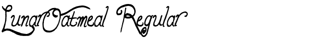 Lunar Oatmeal Regular.otf