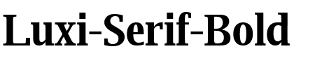 Luxi Serif Bold.ttf