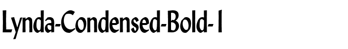 Lynda-Condensed Bold.ttf